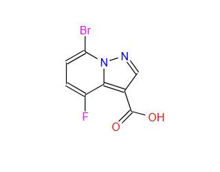 Pyrazolo[1,5-a]pyridine-3-carboxylic acid, 7-bromo-4-fluoro-, ethyl ester