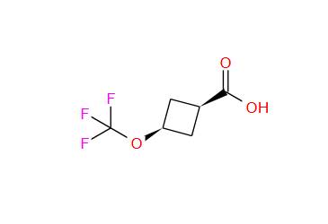 Cyclobutanecarboxylic acid, 3-(trifluoromethoxy)-,cis-