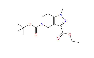 5-tert-butyl 3-ethyl 1-methyl-1,4,6,7-tetrahydro-5H-pyrazolo[4,3-c]pyridine-3,5-dicarboxylate