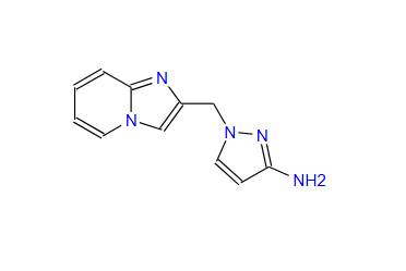 1-(imidazo[1,2-a]pyridin-2-ylmethyl)-1H-pyrazol-3-amine
