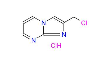 Imidazo[1,2-a]pyrimidine, 2-(chloromethyl)-, hydrochloride (1:1)