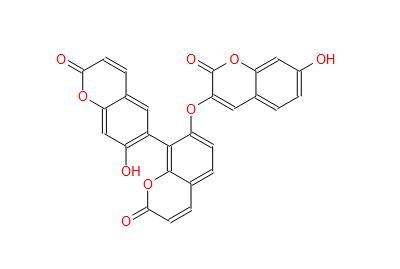 [6,8′-Bi-2H-1-benzopyran]-2,2′-dione, 7-hydroxy-7′-[(7-hydroxy-2-oxo-2H-1-benzopyran-3-yl)oxy]-