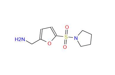 (5-pyrrolidin-1-ylsulfonyl-2-furyl)methanamine