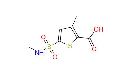 2-Thiophenecarboxylic acid, 3-methyl-5-[(methylamino)sulfonyl]-