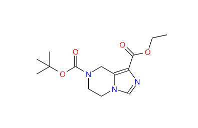 7-tert-butyl 1-ethyl 5,6-dihydroimidazo[1,5-a]pyrazine-1,7(8H)-dicarboxylate