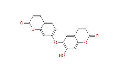 2H-1-Benzopyran-2-one, 7-hydroxy-6-[(2-oxo-2H-1-benzopyran-7-yl)oxy]-